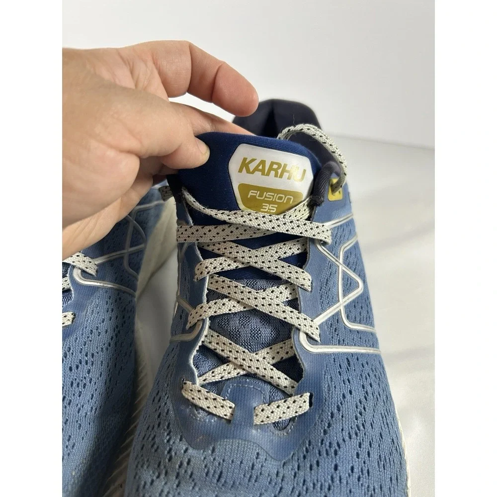 Karhu Fusion 3.5 Running Shoes Men's Size 12.5 Blue Athletic Sneakers